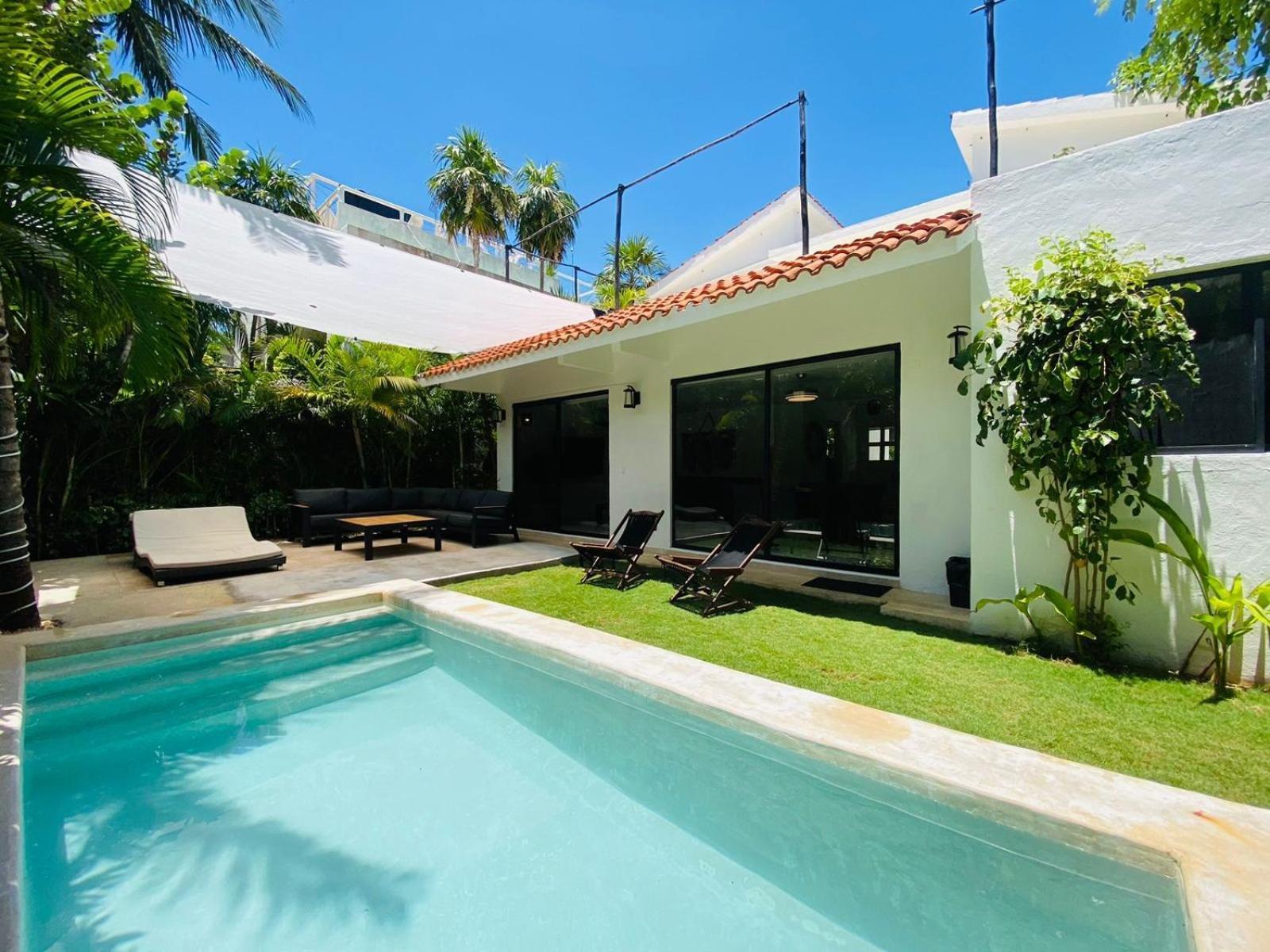 Villa Almendra Playacar 1 Плая дел Кармен Екстериор снимка